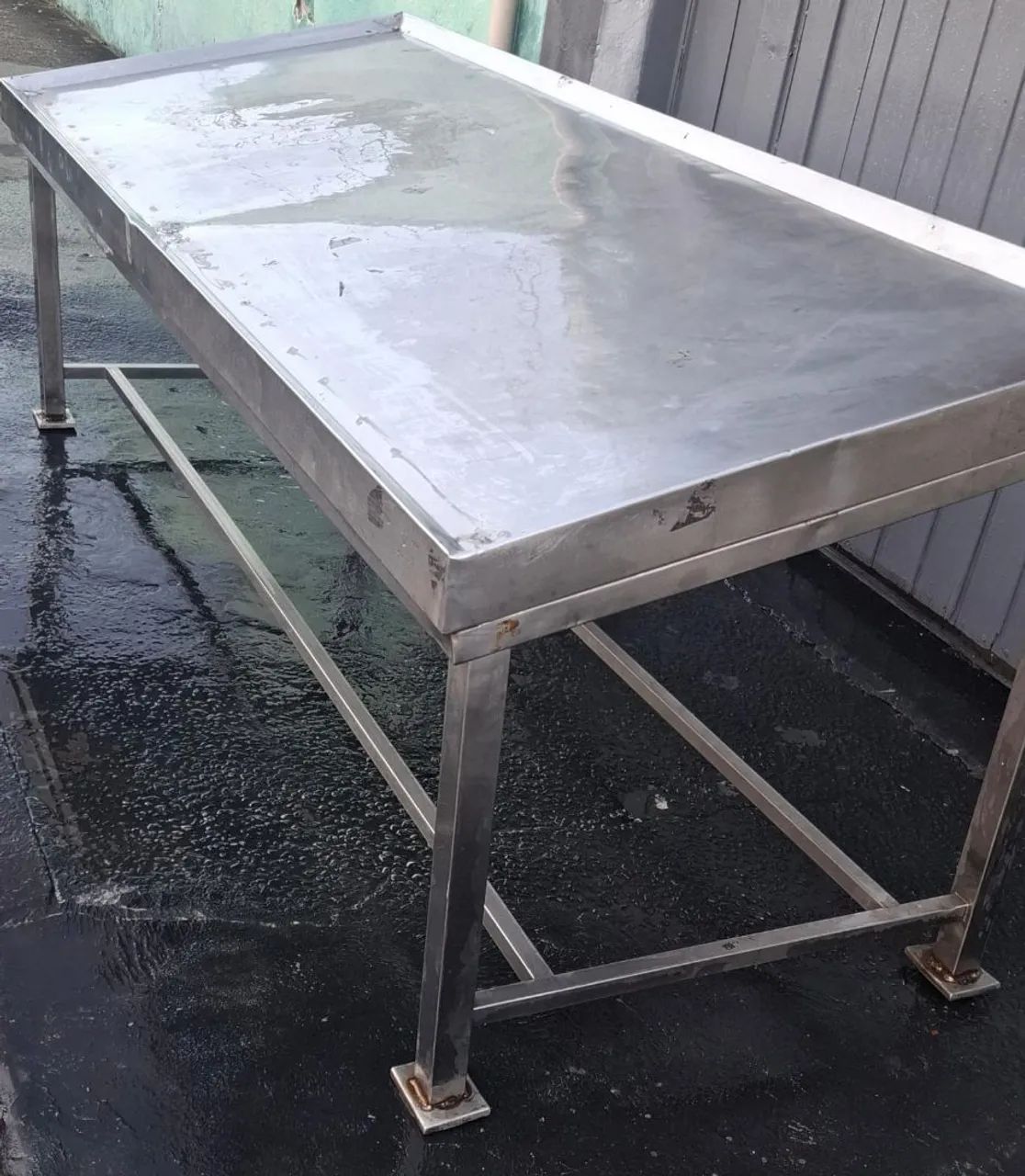 Mesa inox 2,60 largura  - Foto 5