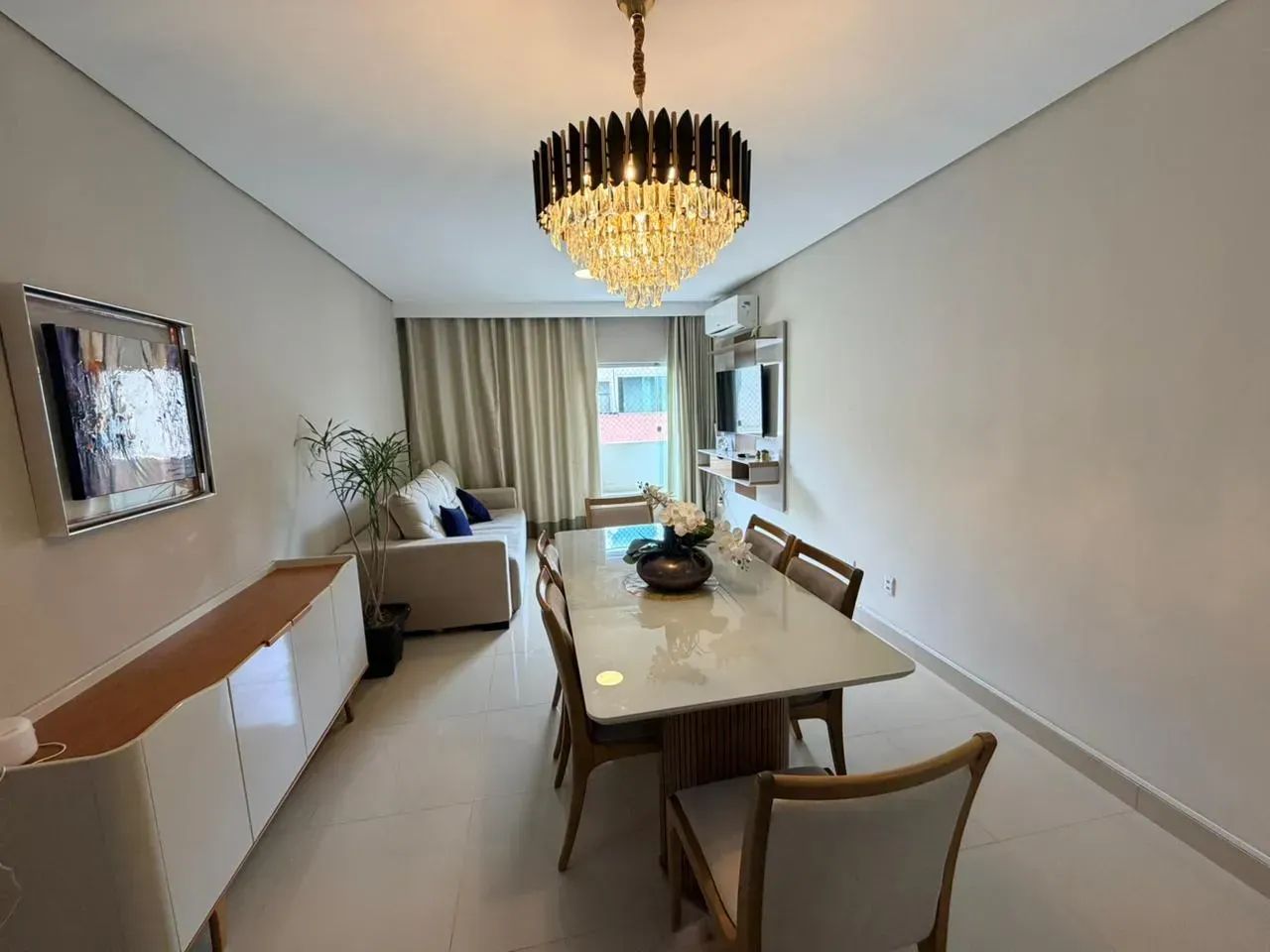 Apartamento a venda Biarritz 3/5 com suíte reformado