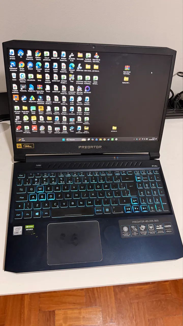 Notebook Acer Predator Helios 300 RTX 2070