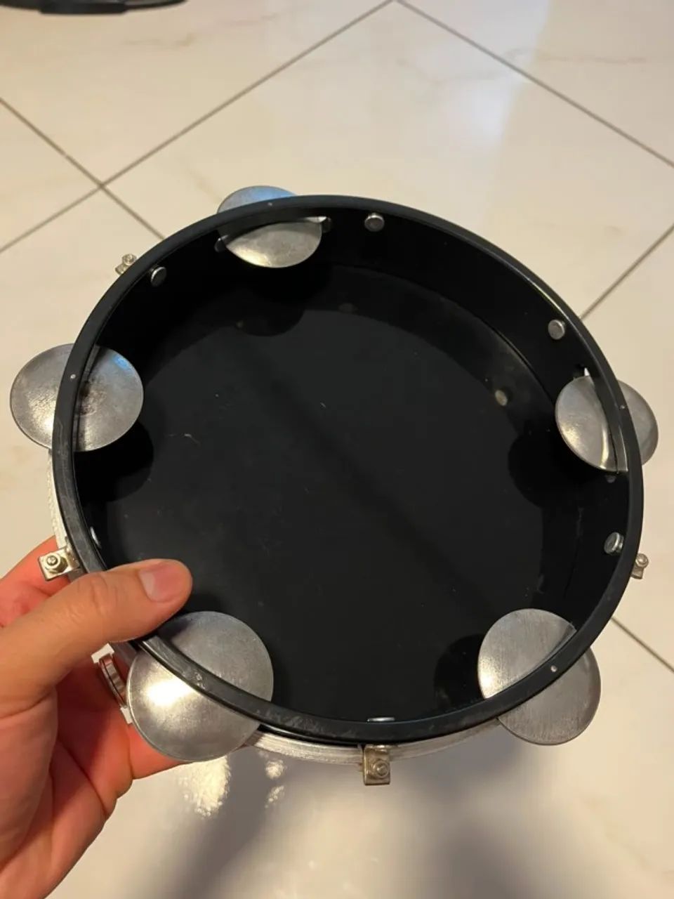 Pandeiro Izzo 10 Polegadas Profissional Samba Pagode Percussão - Foto 2