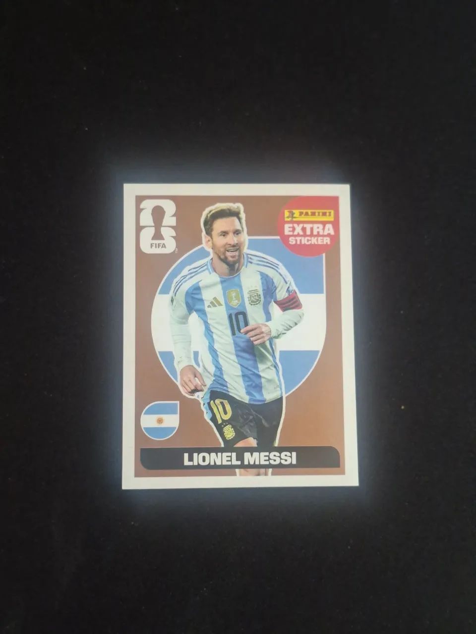 Figurinhas Extras Bronze da Copa 2026 - Messi, 