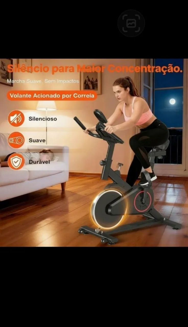 Bicicleta Ergometrica Semi -Nova - Foto 4