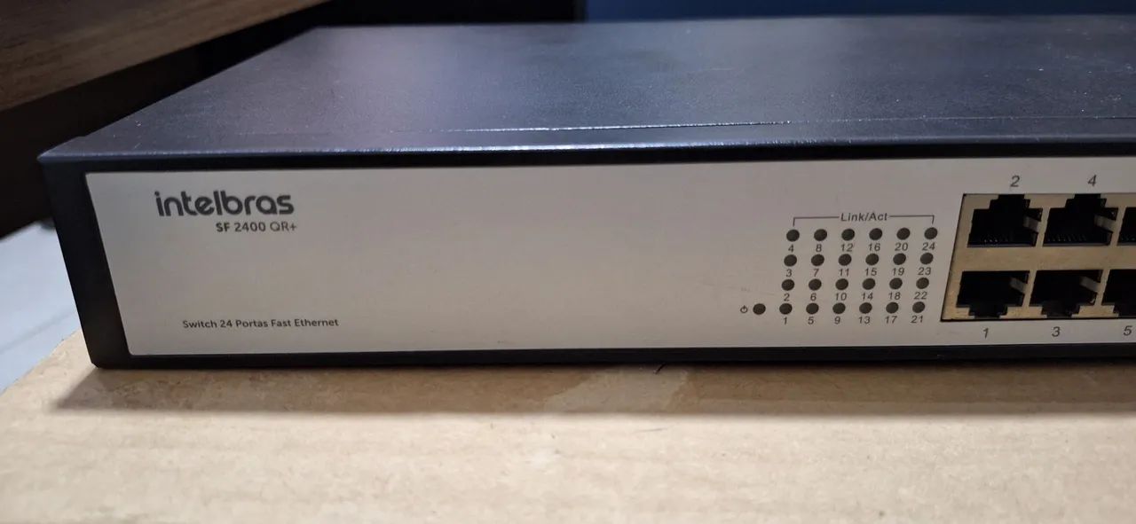 Switch Intelbras SF 2400 QR+ 24 portas Fast Ethernet [PROMOÇÃO] - Foto 2