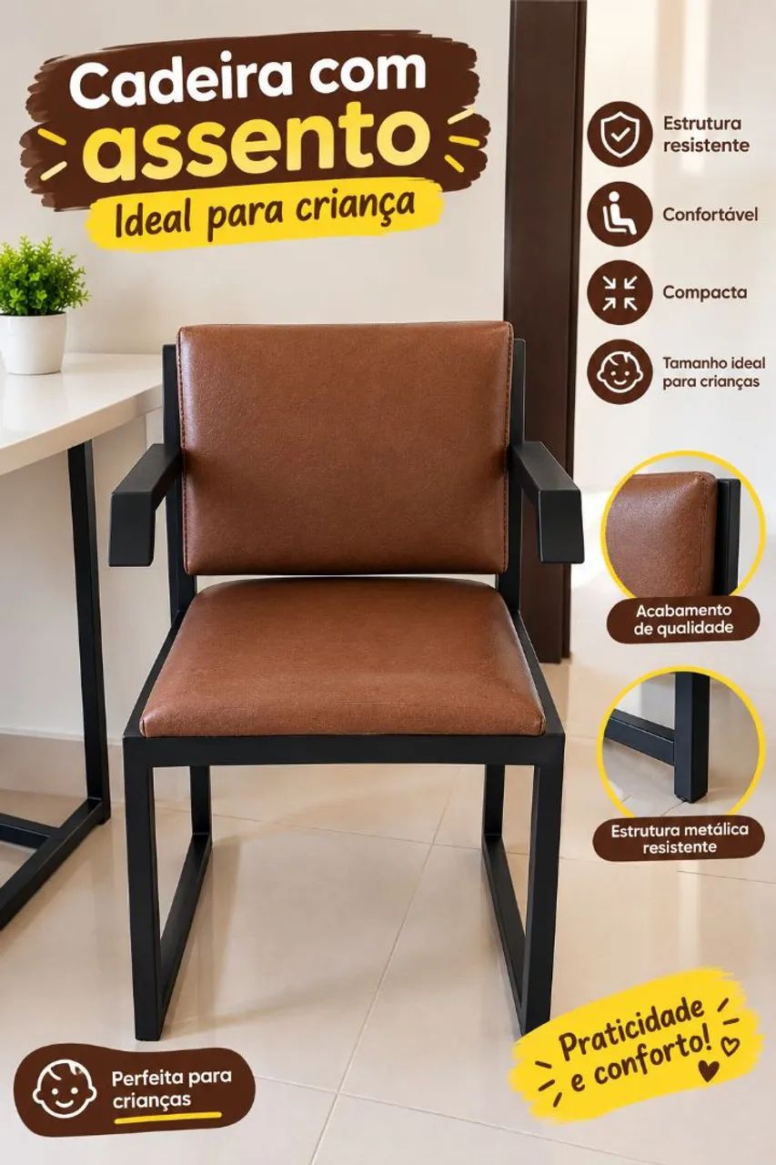 Cadeira com assento 