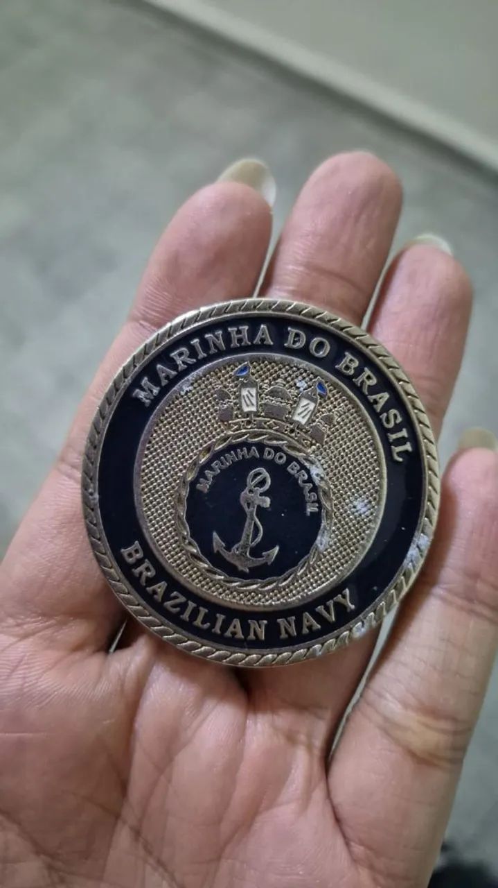 Medalha Brazilian Navy 151 - Foto 2