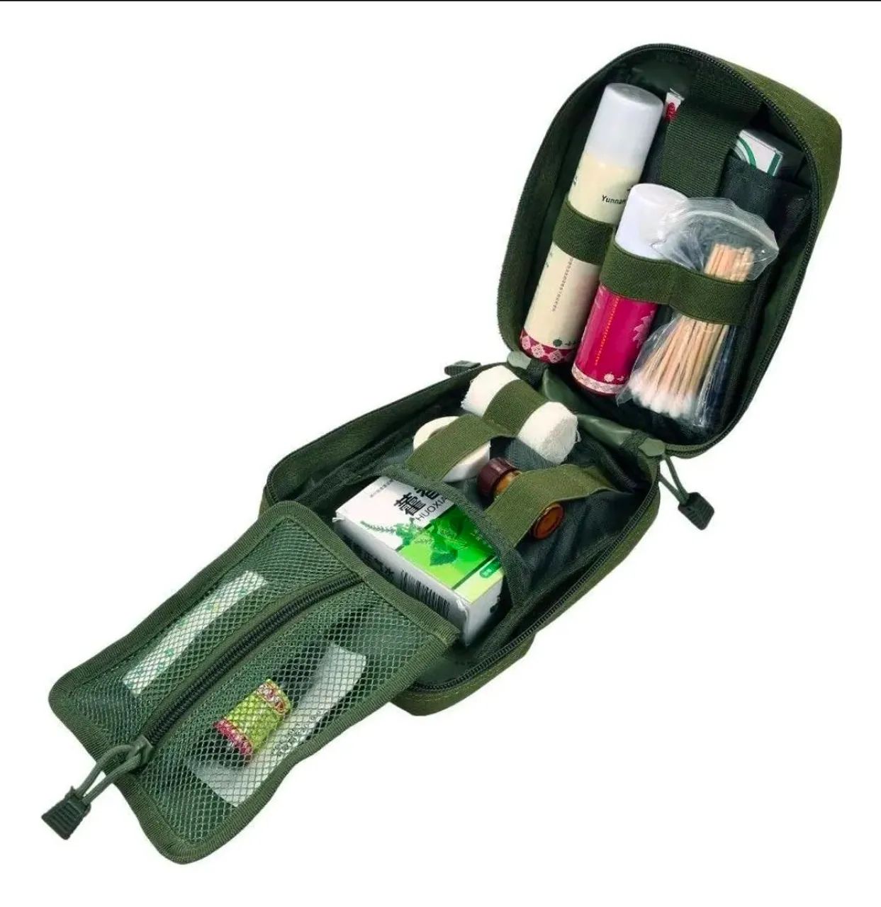 bolsa médica tática NOVA, com sistema MOLLE para kit de primeiros socorros.  - Foto 3