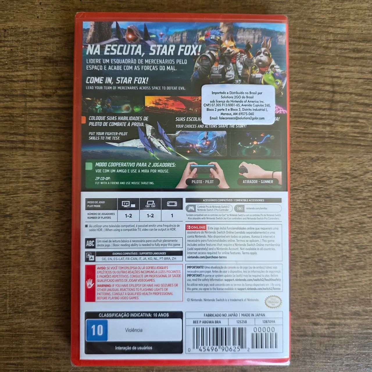 Star fox switch 2 lacrado - Foto 2