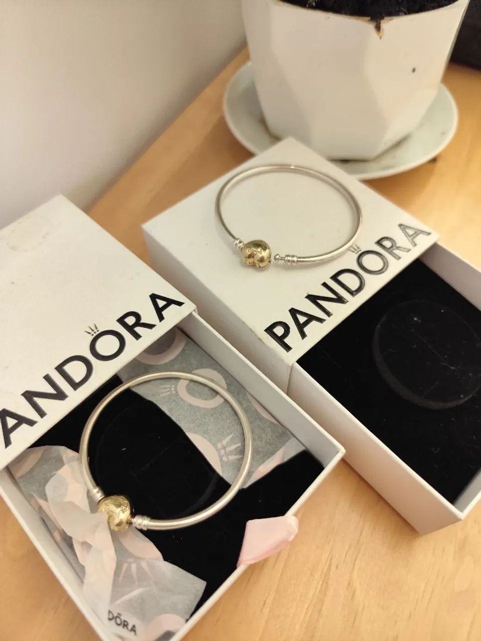 Pulseira Pandora original rígida  - Foto 2