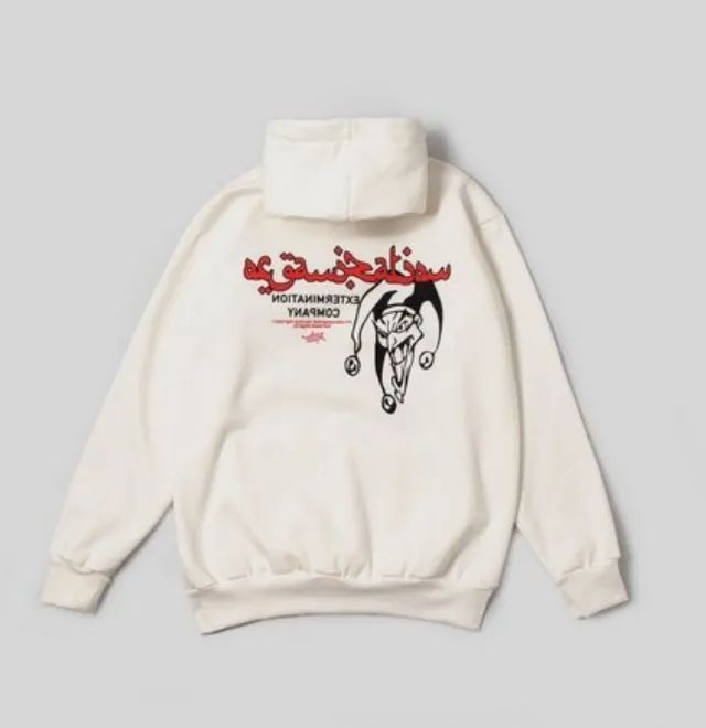 Moletom Sufgang Joker Arabic Branco - Foto 2
