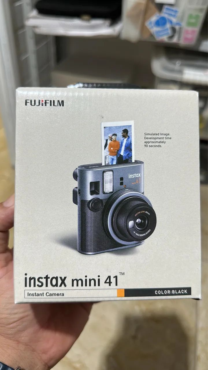 Câmera Instax Mini 41 Preta  - Foto 4