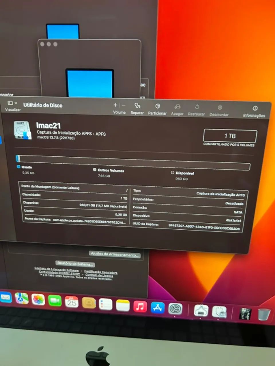 Apple iMac 21" Retina - Intel Core i5 3GHZ - Foto 3