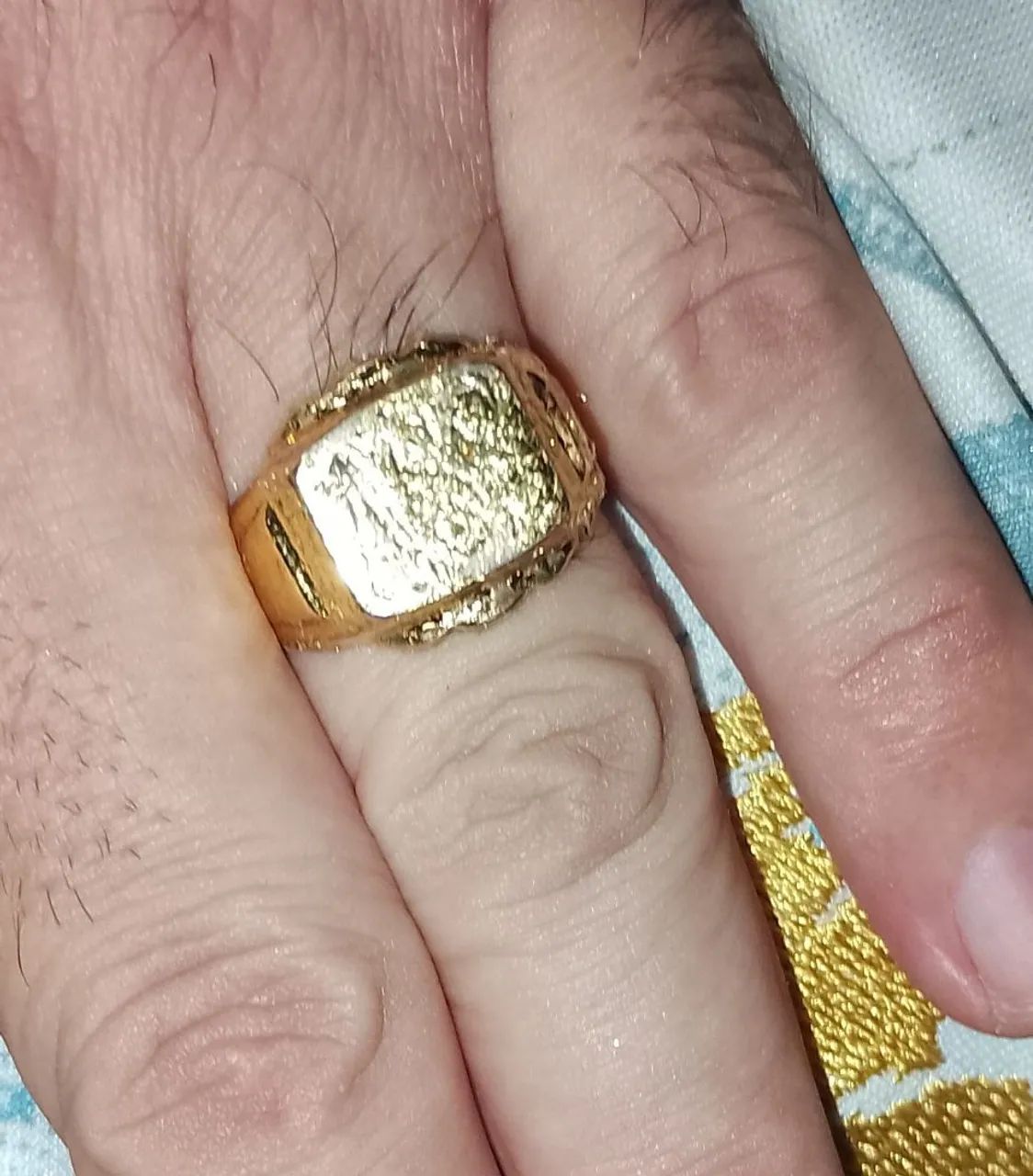Lindo Anel de Ouro 18k - Foto 2