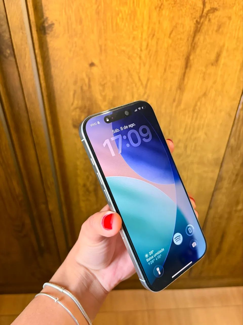 iPhone 16 Pro 128GB Branco/Gelo | 89% Bateria | Impecável | Caixa
