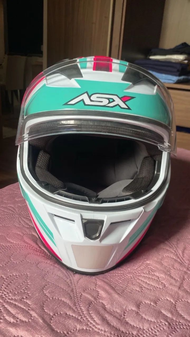 Capacete asx novo 10/10 - Foto 2