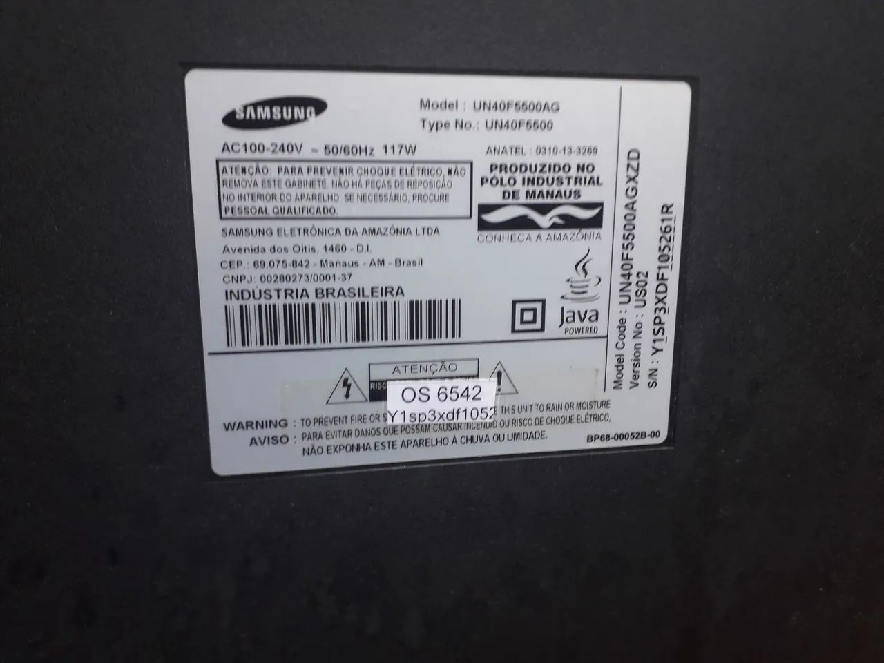 TV SMART SAMSUNG 40 C/DEFEITO  - Foto 4