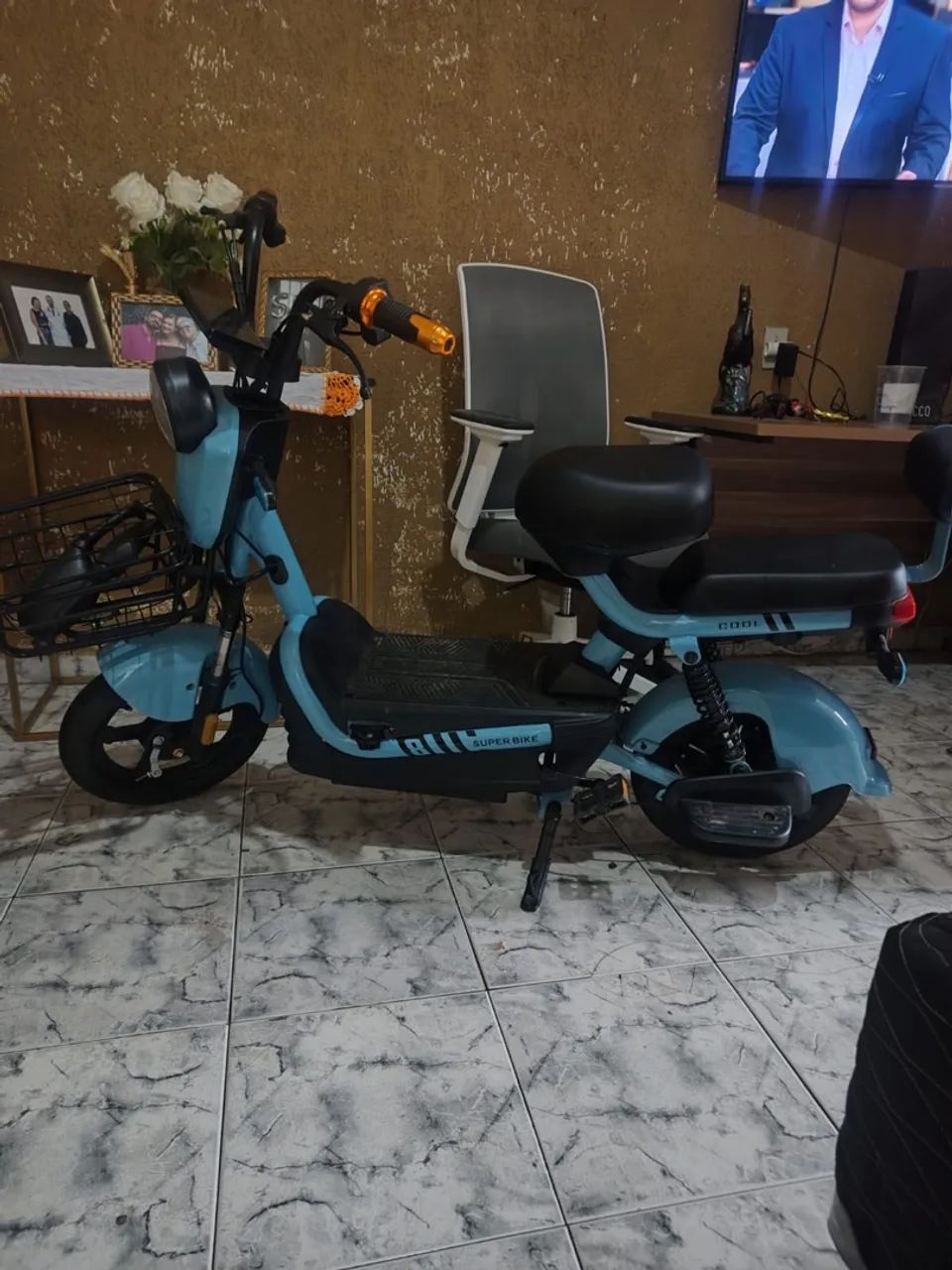Scooter Elétrica 500W Nova com Nota Fiscal - Foto 4