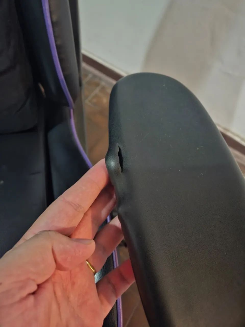 Cadeira Gamer Mancer Tyr Purple Edition - Foto 5