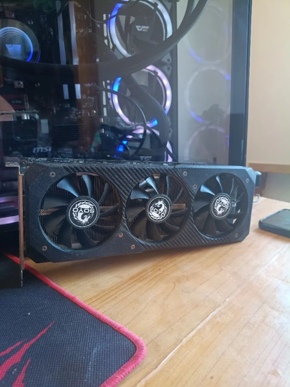 Placa de video rx5700xt