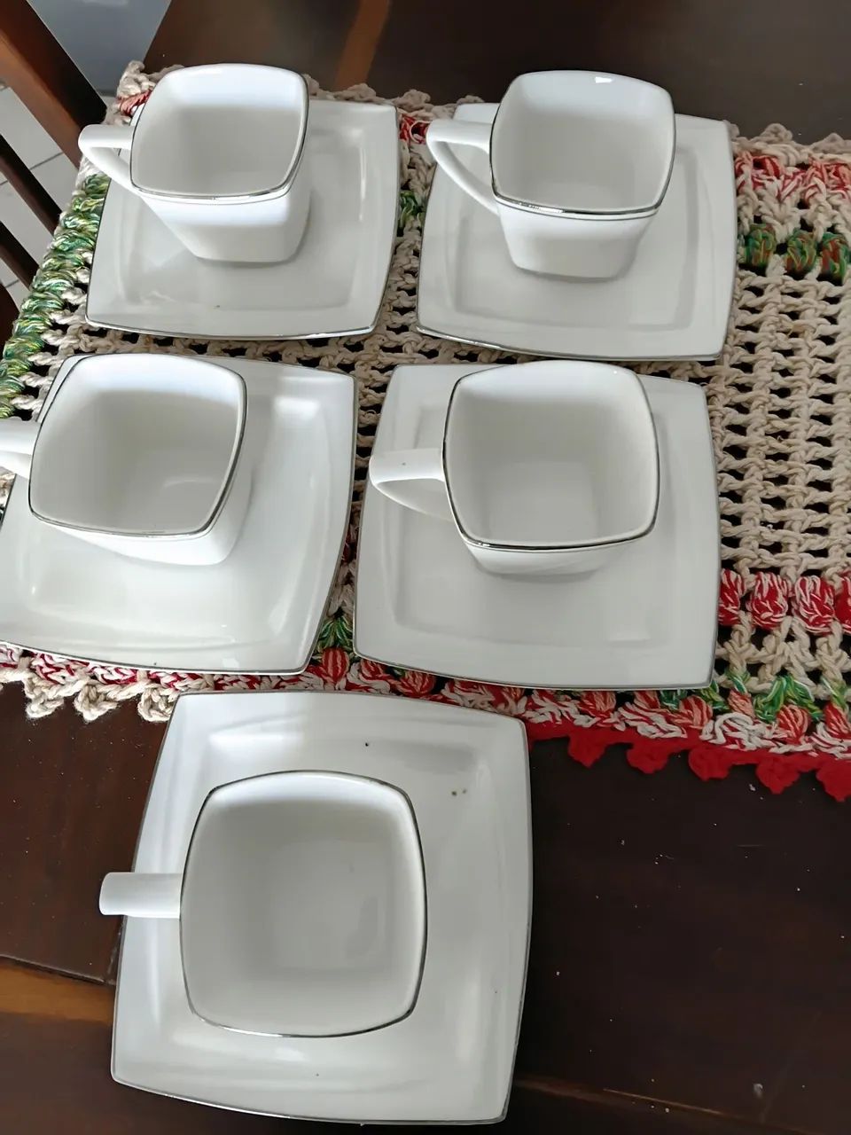 5 xícaras  branca  - Foto 2