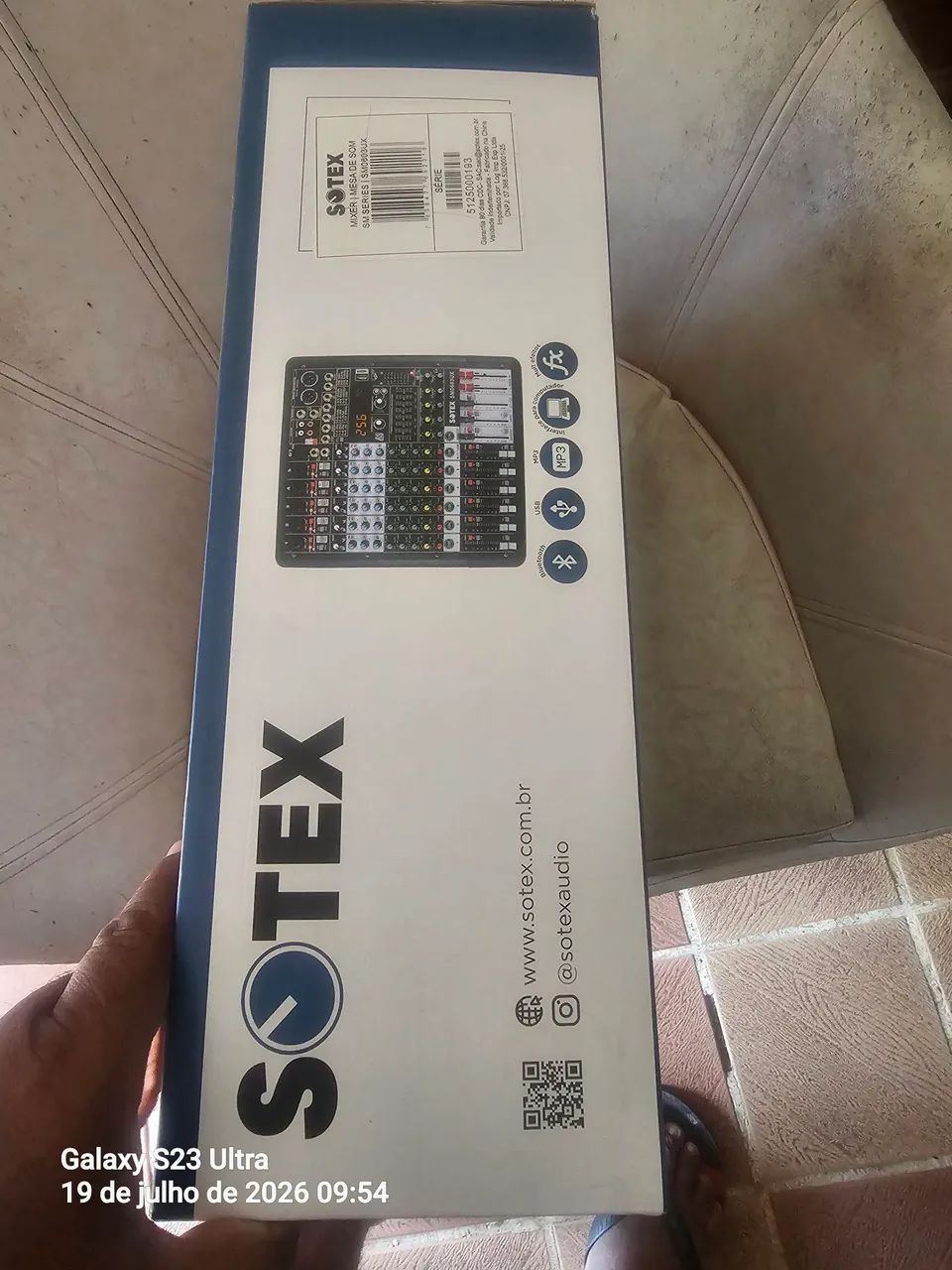 Mesa de Som SOTEX - SM0603UX - Foto 4