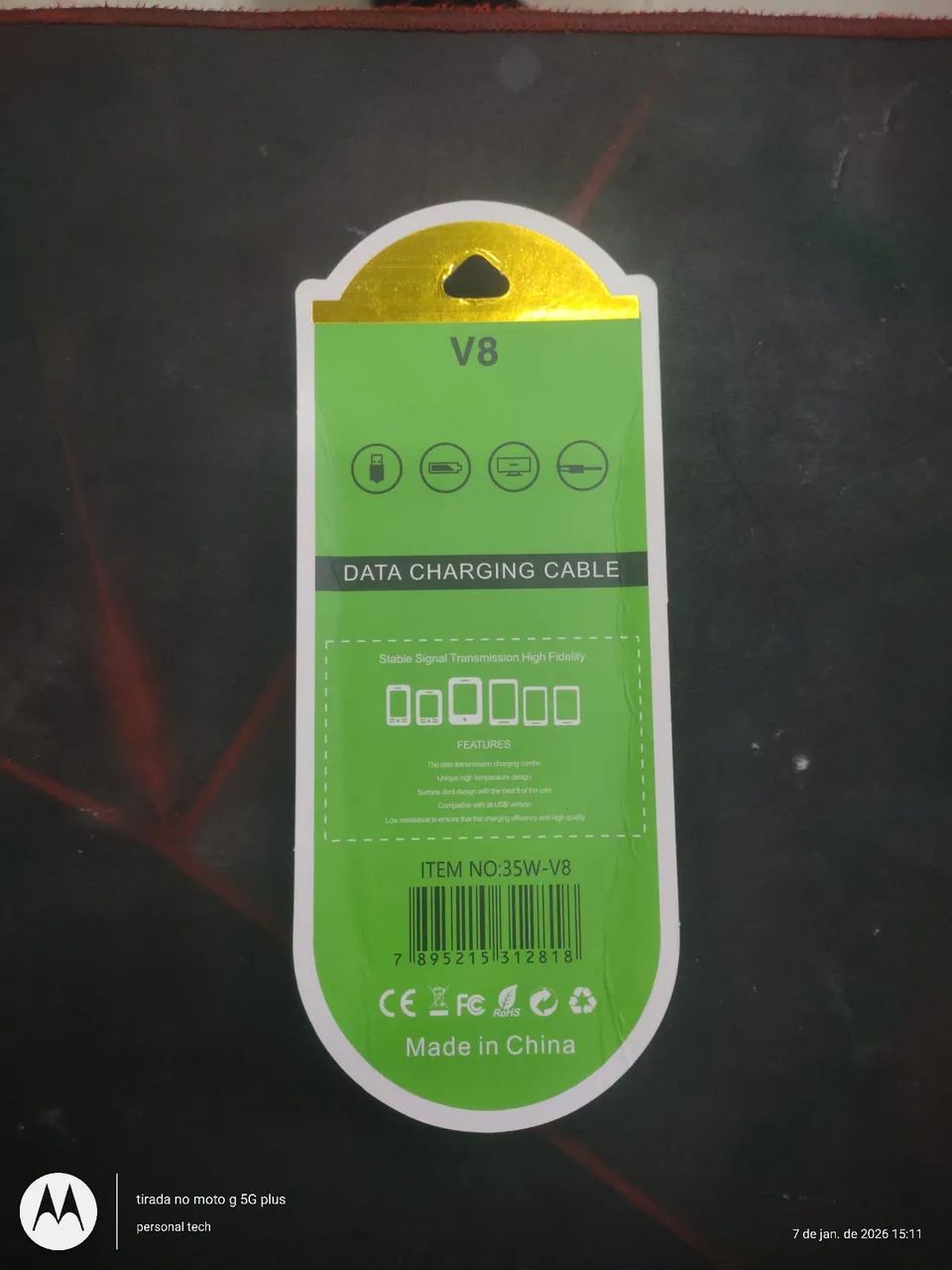 Cabo USB turbo V8 - Foto 2