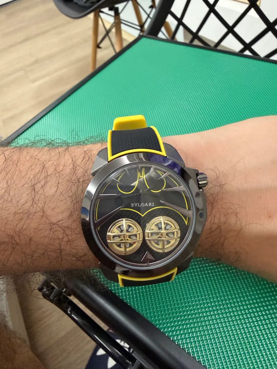 Relógio Bvlgari Batman Neymar 