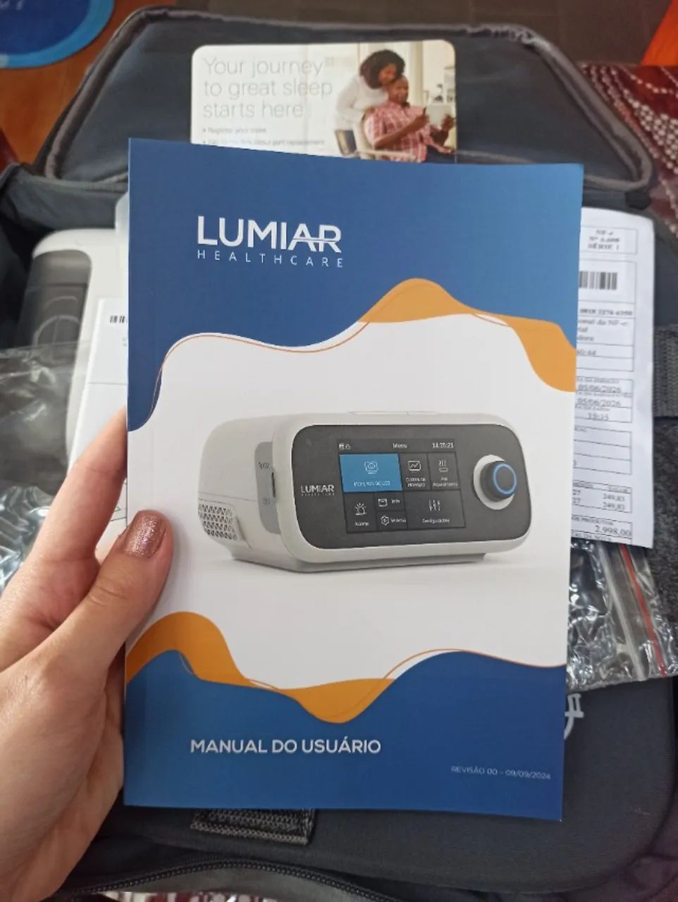 CPAP Automático Lumiar R-20i - Foto 5