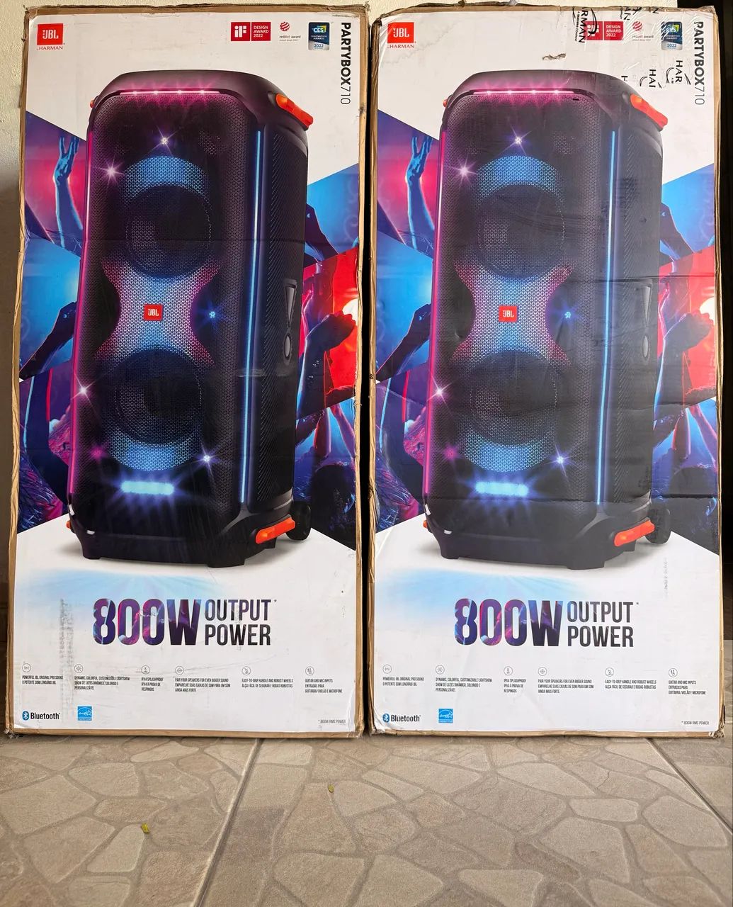 JBL PARTYBOX 710  LACRADA COM NOTA FISCAL 