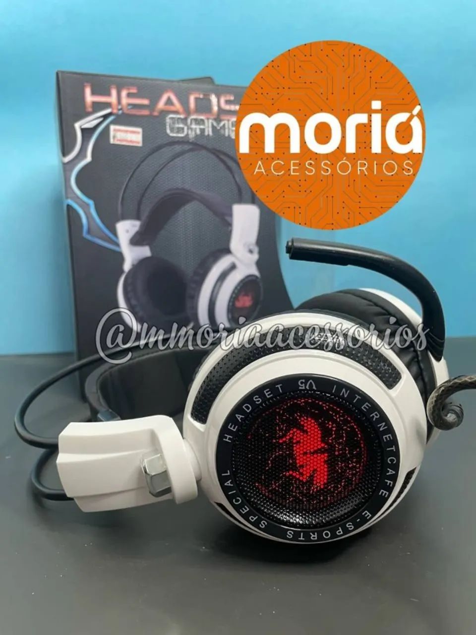 Fone Headset Gamer Knup Kp400 Audio 7.1 Microfone Usb + P2 Pc Ps4 Xbox