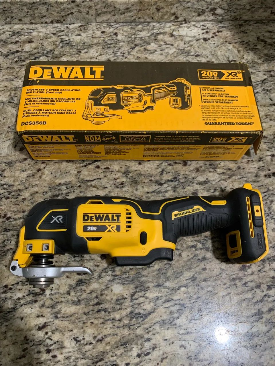 Multifuncional DeWalt DCS356b -LEIA 