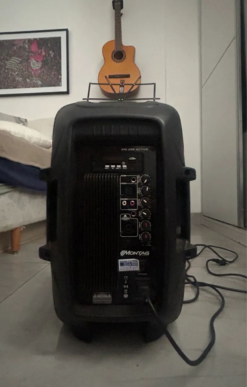 Caixa ativa 200 watts - Foto 3