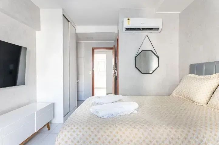 Flat mobiliado com 1 quarto e lazer em Boa Viagem edf Costa da Palmeira - Foto 3
