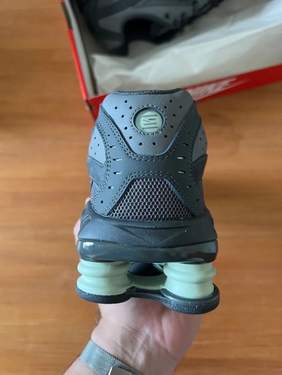 Tênis Nike Shox Ride 2 Iron Grey and Anthracite - Foto 5