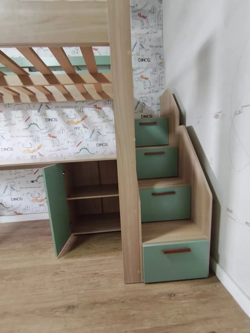 Cama infantil com escrivaninha - Foto 2