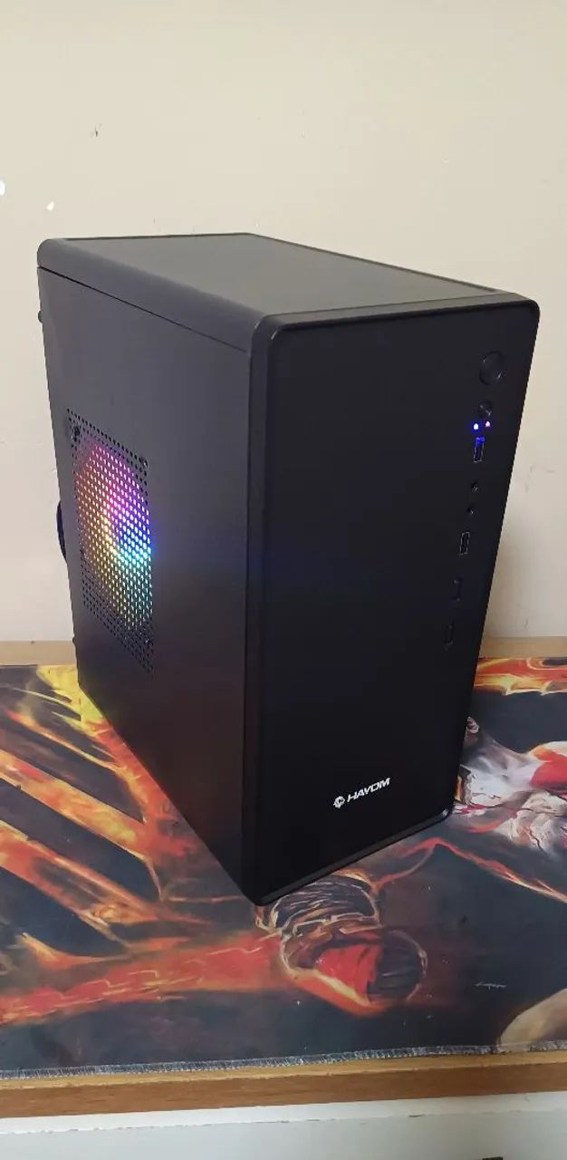 COMPUTADOR COM PROC. QUAD CORE E COOLER RGB  - Foto 5