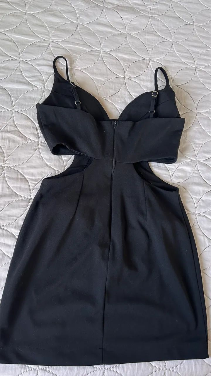 Vestido preto curto - Foto 2