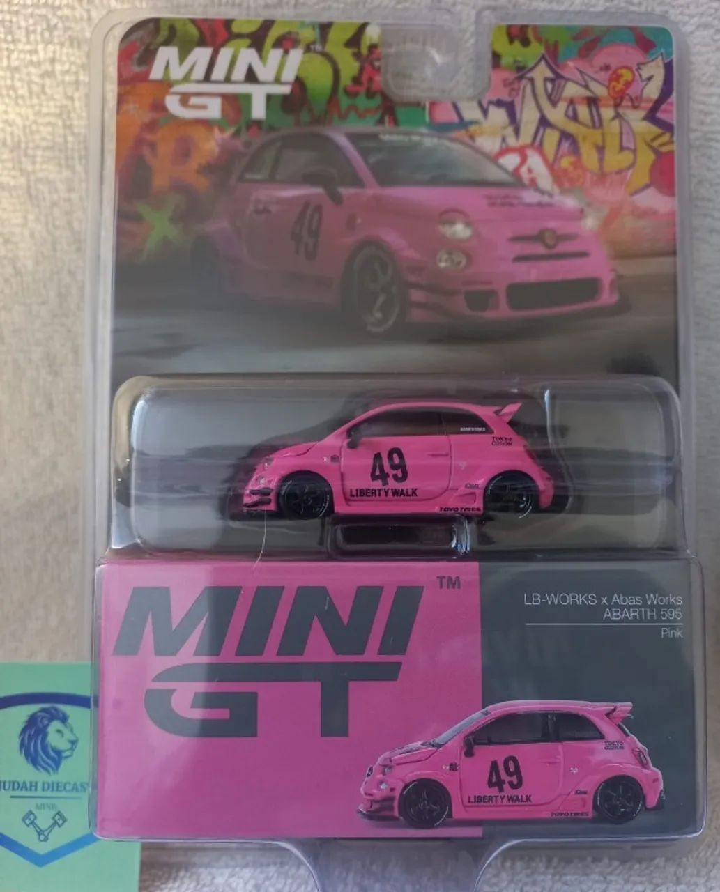 LB-WORKS x Abas Works ABASTH 595 Pink -#851 - Mini GT
