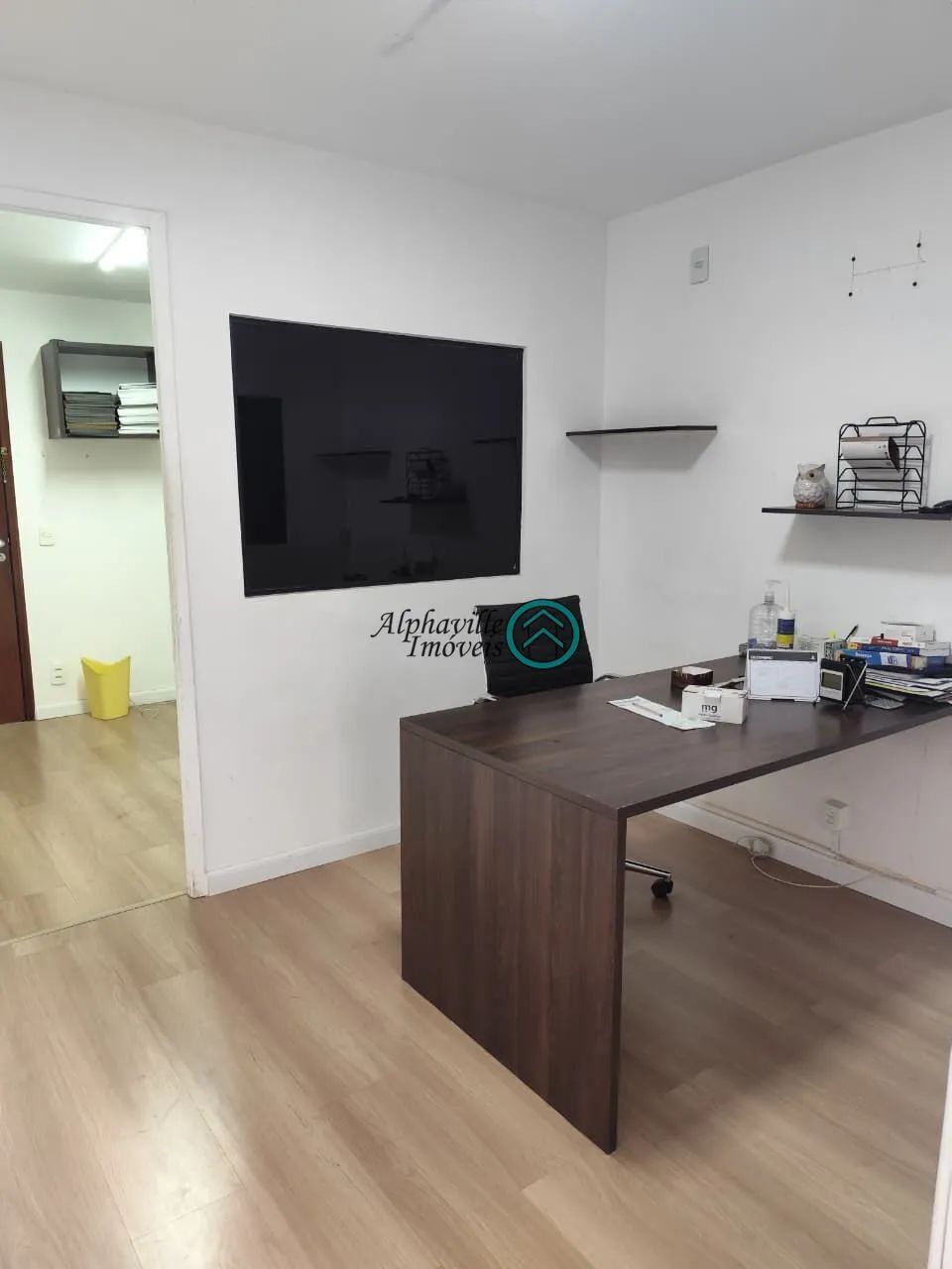 Sala Comercial Sudoeste Brasília  3 Ambientes  Escriturada  Edifício Le Parc - Foto 9