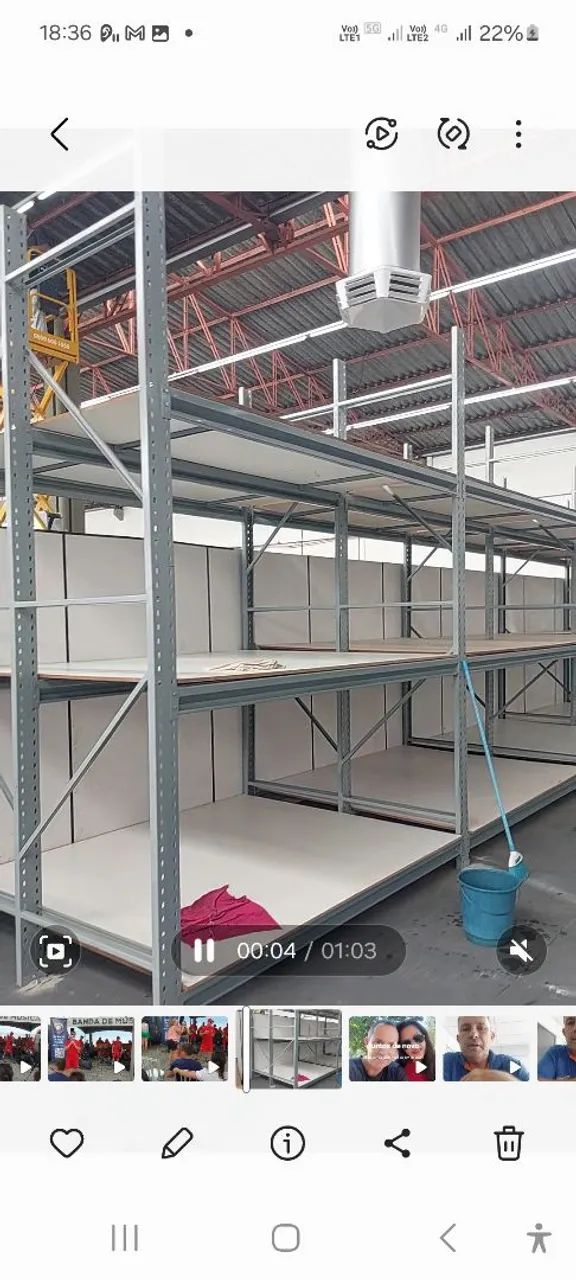 Porta paletes  novos - Foto 3