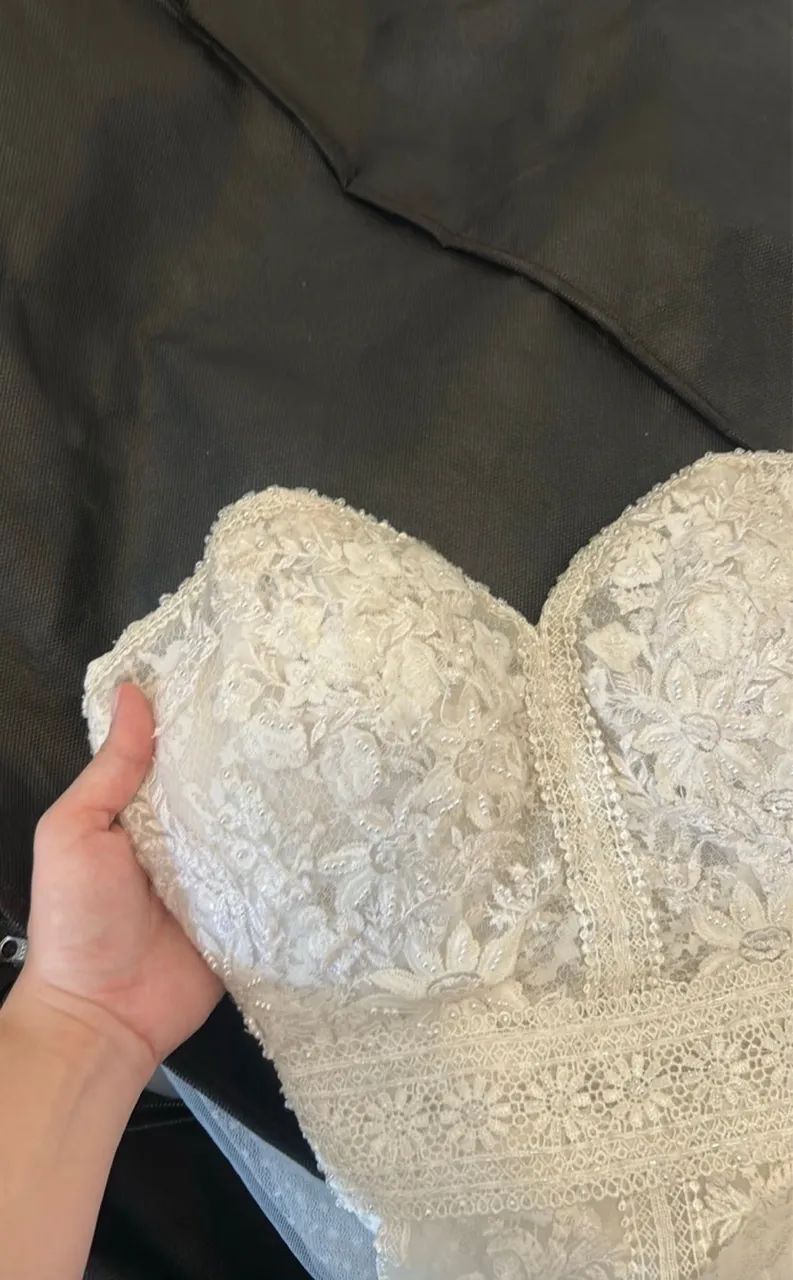 Vestido de noiva Rosa Clará - Foto 4
