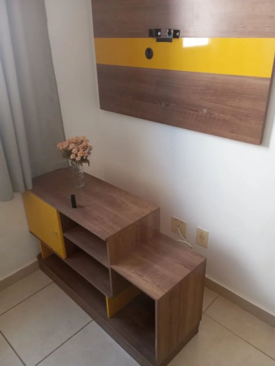 Rack e painel filé 