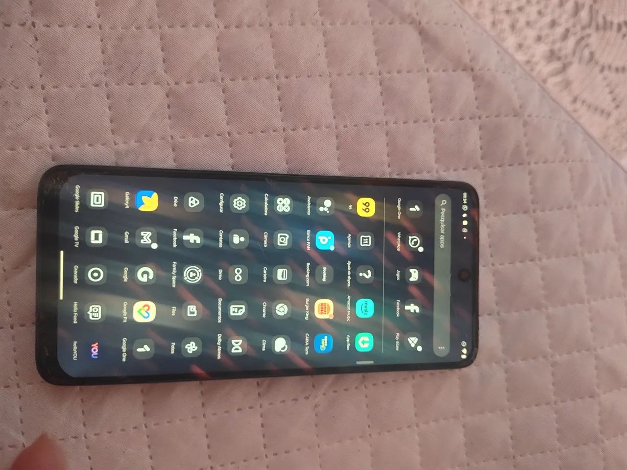 Celular azul  motog52  128 gigas 4 de ram - Foto 2