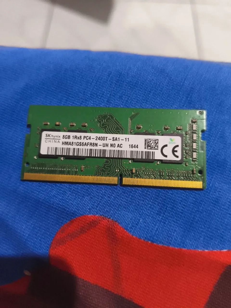 8 Gigas de Memória Ram 2133 Mhz, SK Hynix para notebook DDR4, CL15 