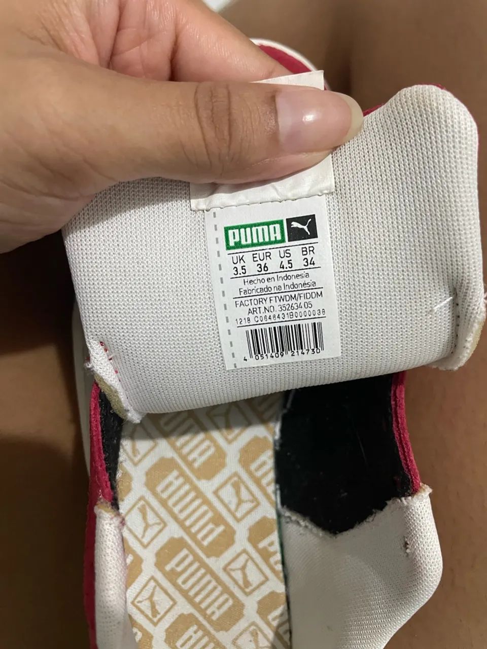 Tênis puma suede 34  - Foto 4