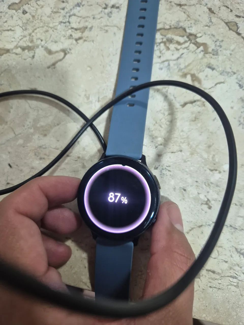 Galaxy Watch Active 2 original + caixa e carregador - ótimo estado - Foto 3