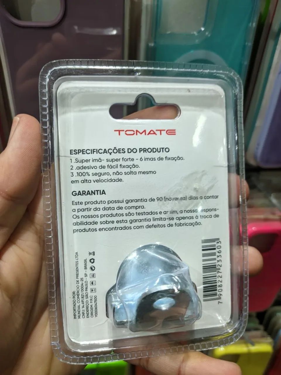 Suporte de imã TOMATE / com 6 imãs SUPER FORTE E RESISTENTE ? - Foto 3