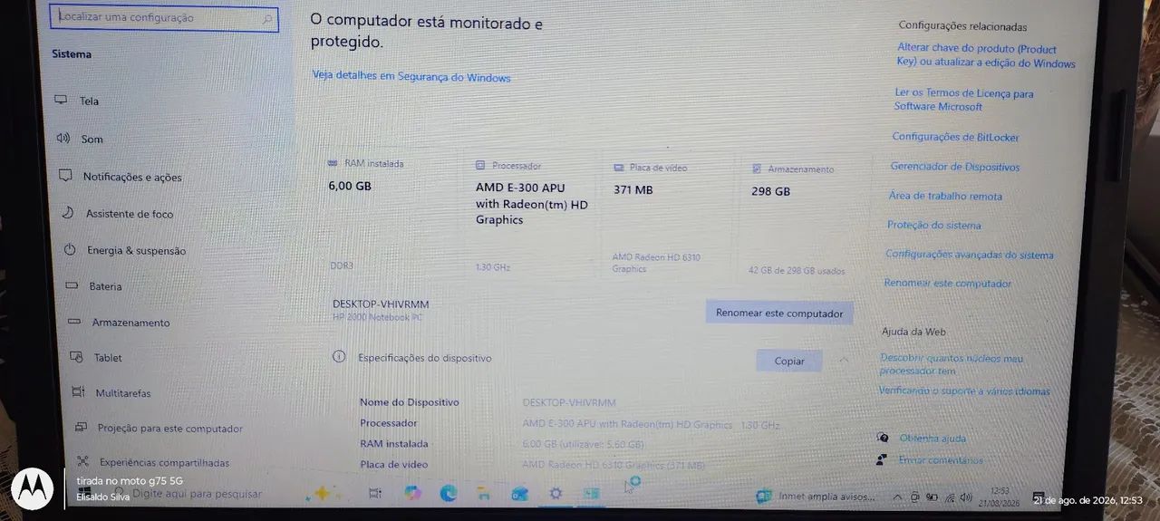 Notebook HP  - Foto 5