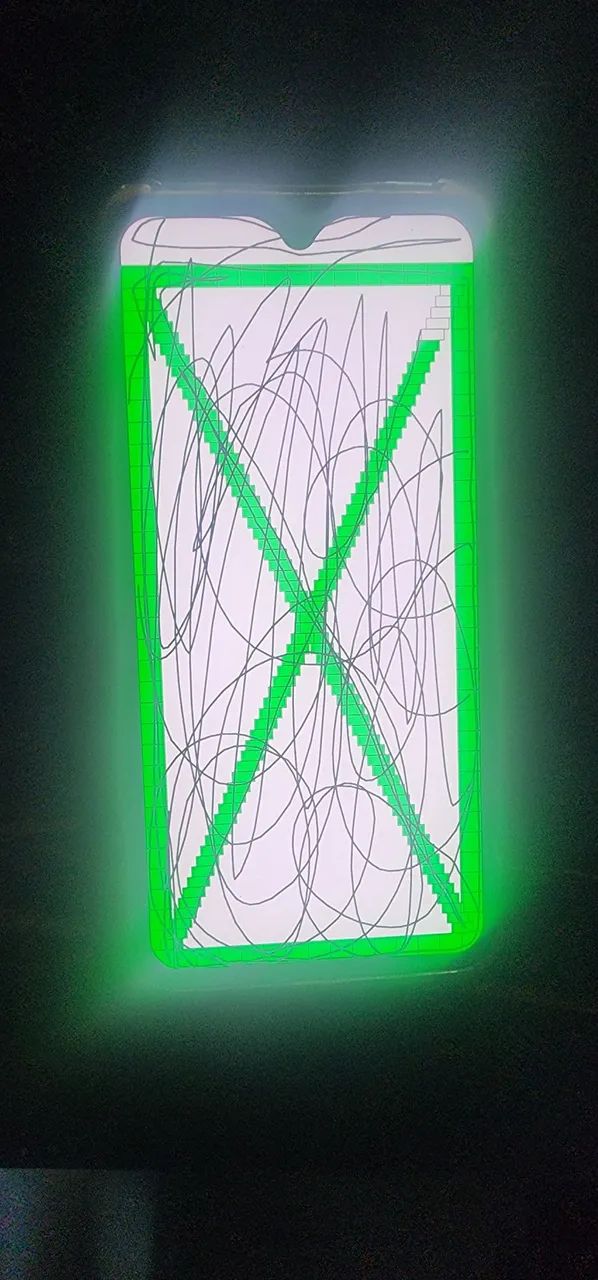 Tela Samsung S21FE OLED com aro