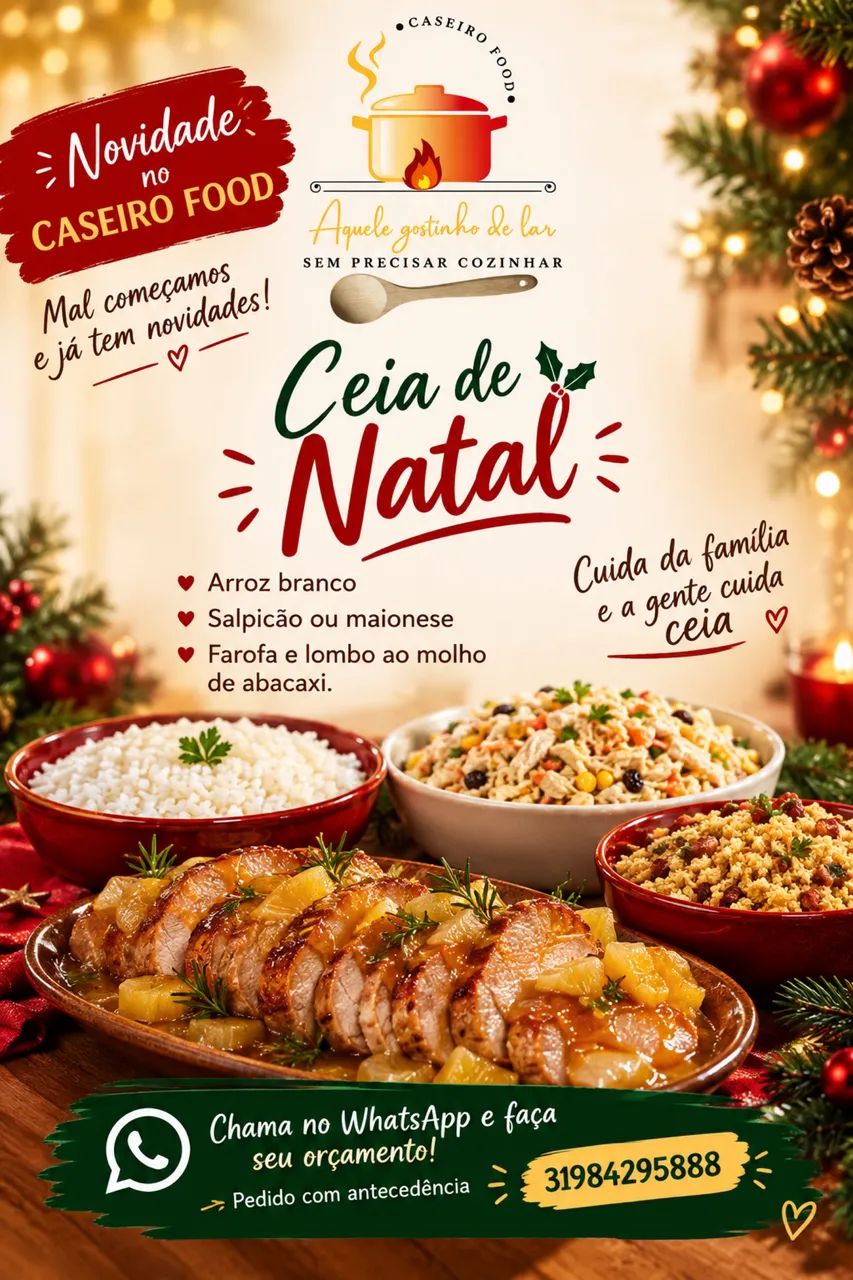 Ceia de Natal .
