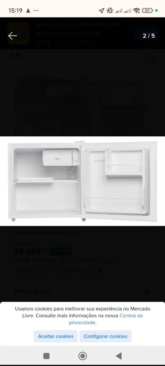 Frigobar Midea  - Foto 2